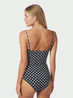 Callanta Dot Swimsuit - Black