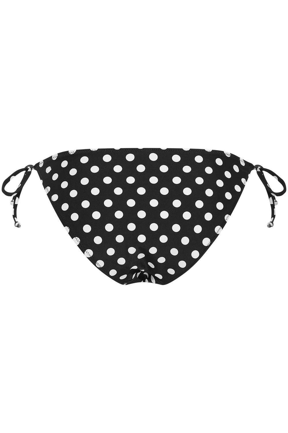 Thalia Dot Bikini Brief - Black