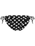 Thalia Big Dot Bikini Brief - Black