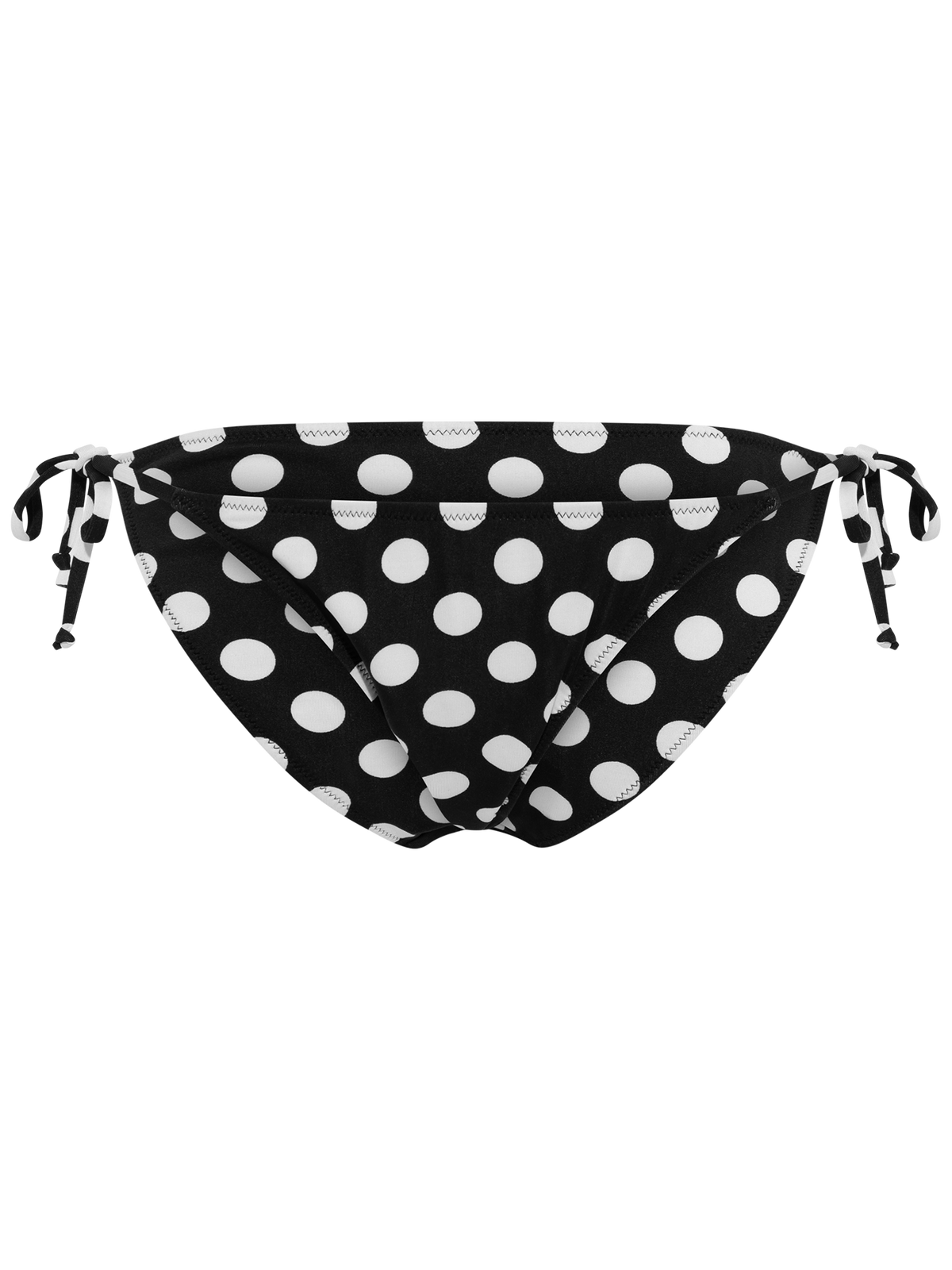 Thalia Big Dot Bikini Brief - Black