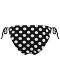 Thalia Big Dot Bikini Brief - Black