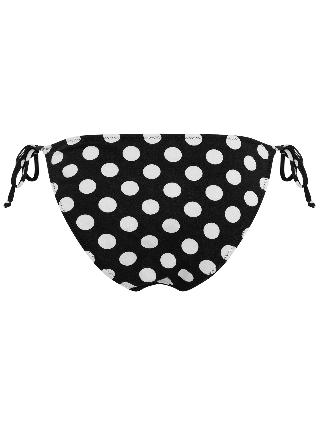 Thalia Big Dot Bikini Brief - Black