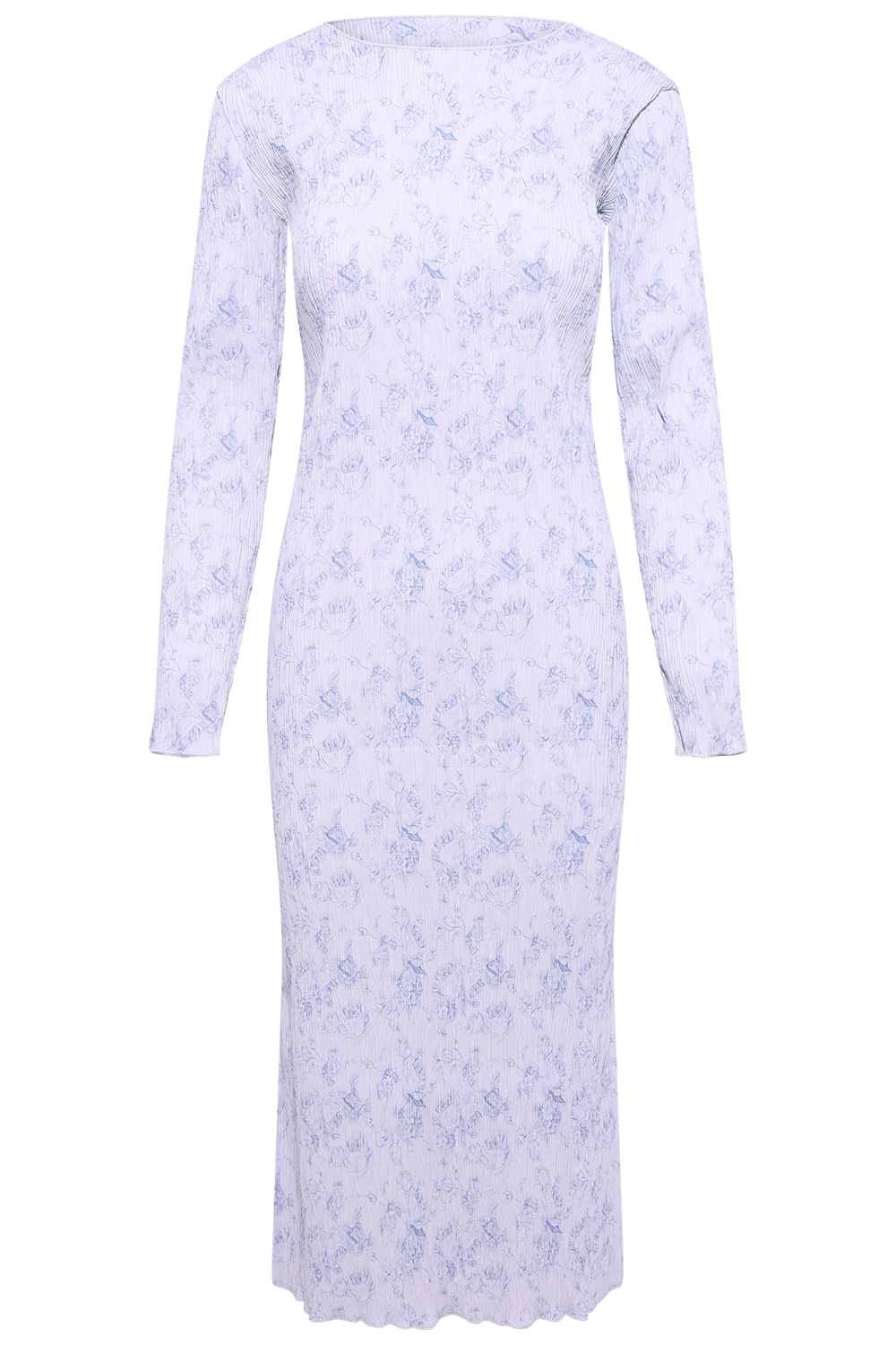 Odaic Dress - Soft Blue Blossom