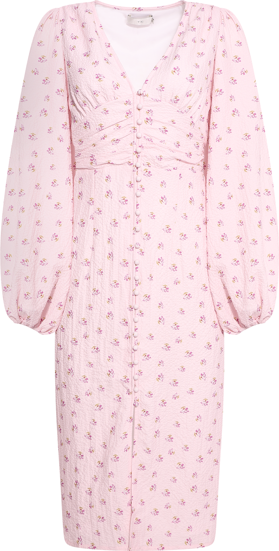 Adaic Long Dress - Pink