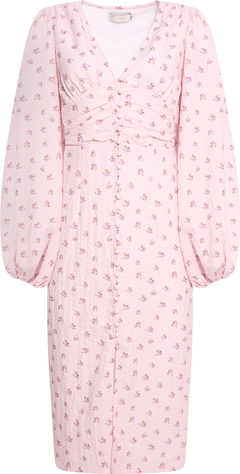 Adaic Long Dress - Pink