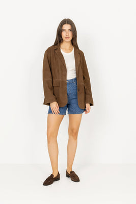 Lyle Shorts - Mid Blue Dot