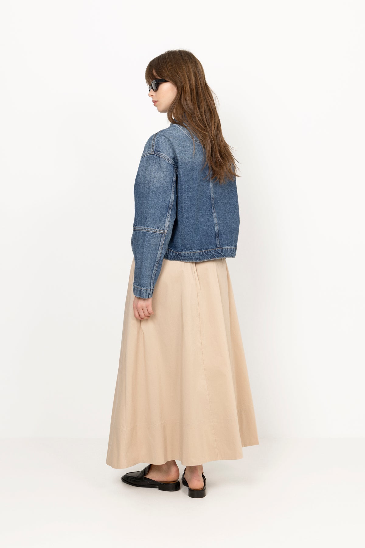 James Denim Jacket - Washed Dark Blue