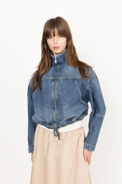 James Denim Jacket - Washed Dark Blue