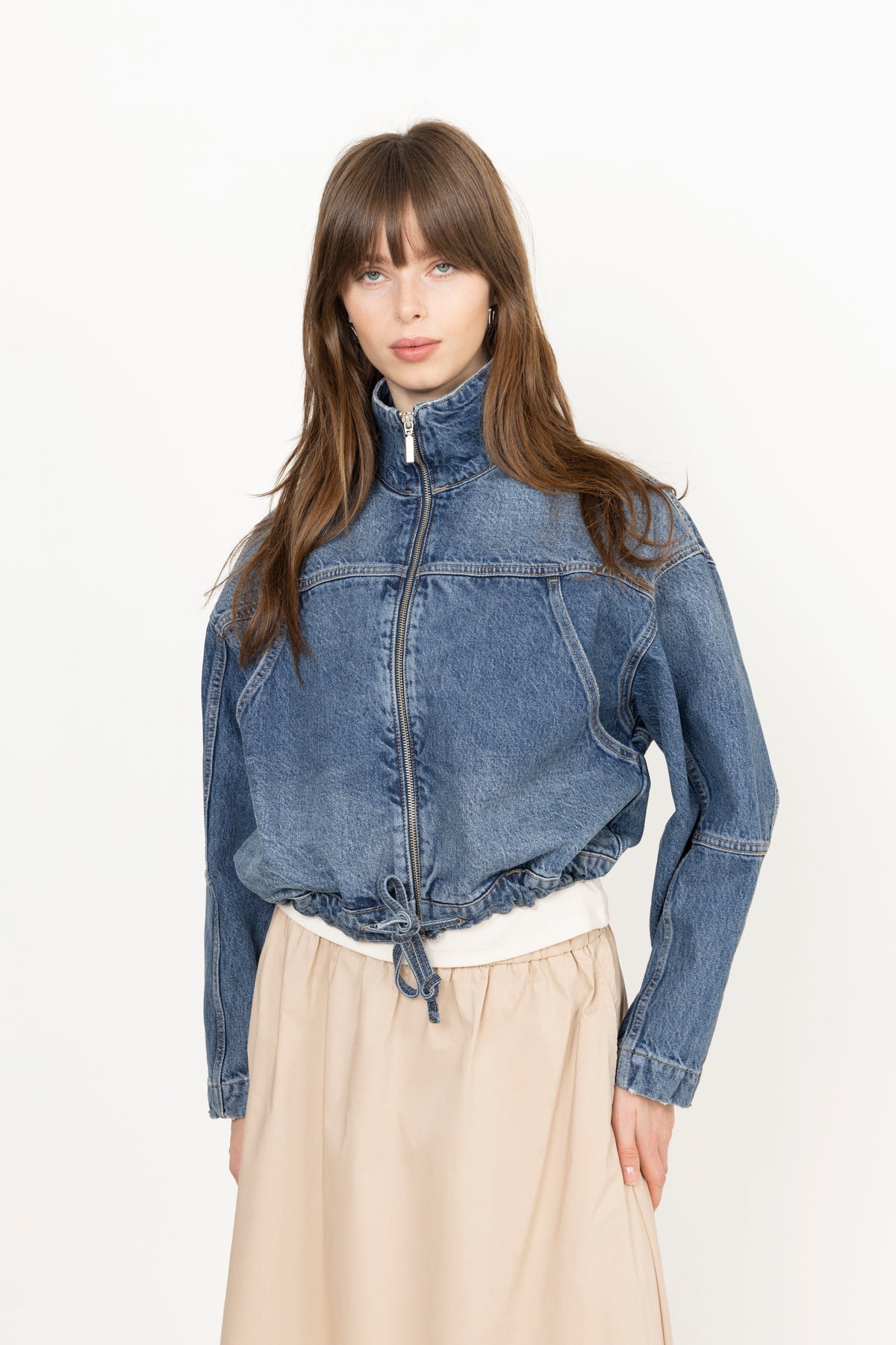 James Denim Jacket - Washed Dark Blue