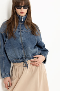 James Denim Jacket - Washed Dark Blue
