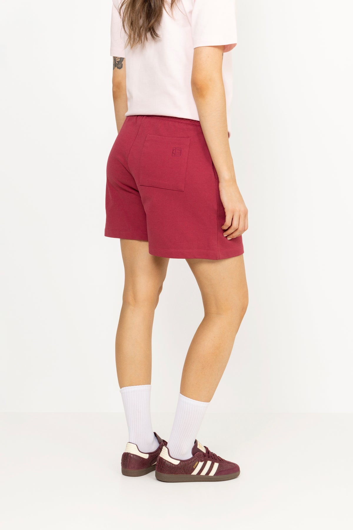 Maggy Sweatshorts - Berry