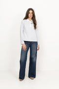 Elmer Polo Shirt - Light Blue Stripe