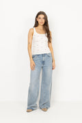 Pam Rib Singlet - Berry