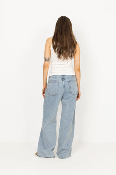 Pam Rib Singlet - Berry