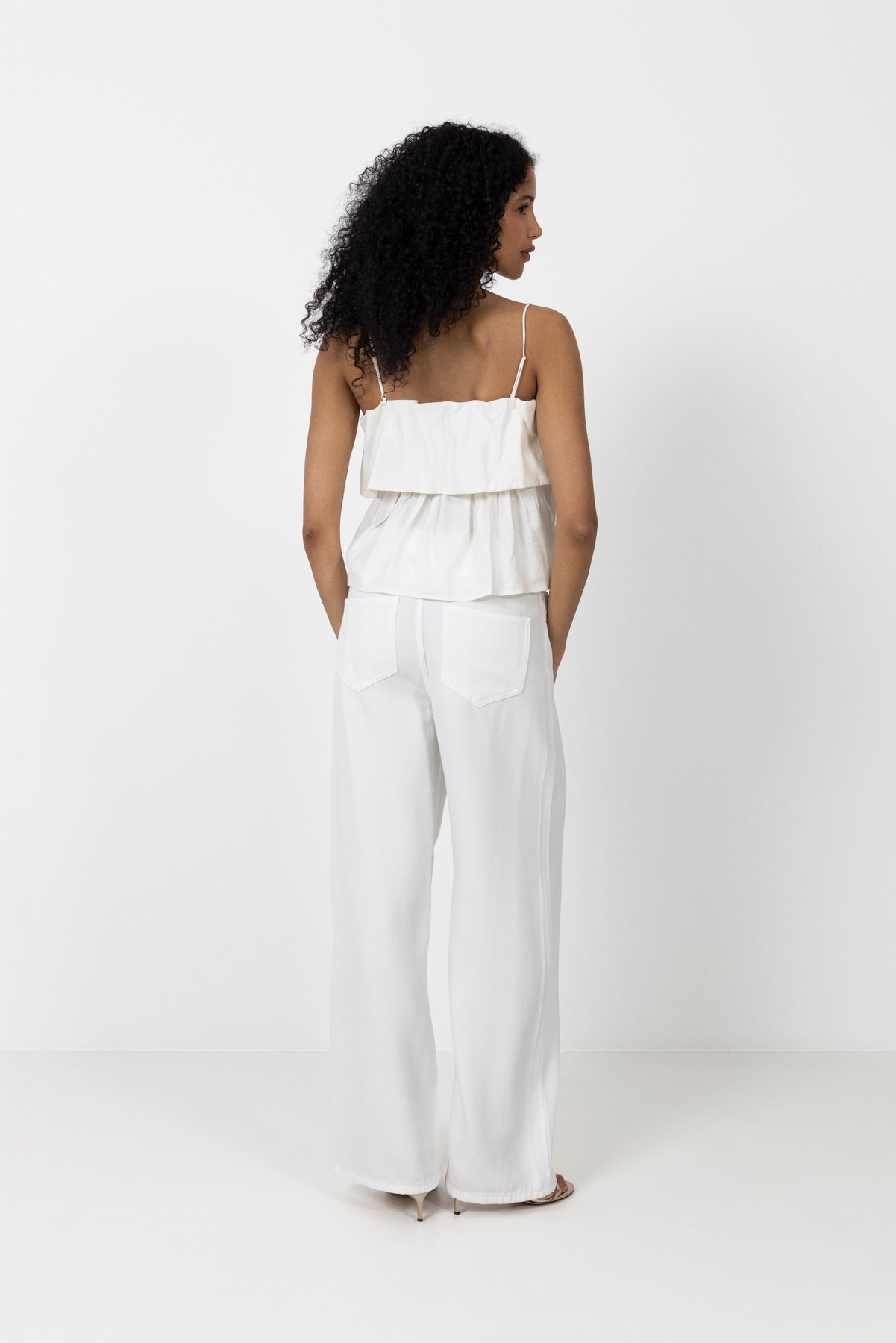 Irvine Denim Jeans - White
