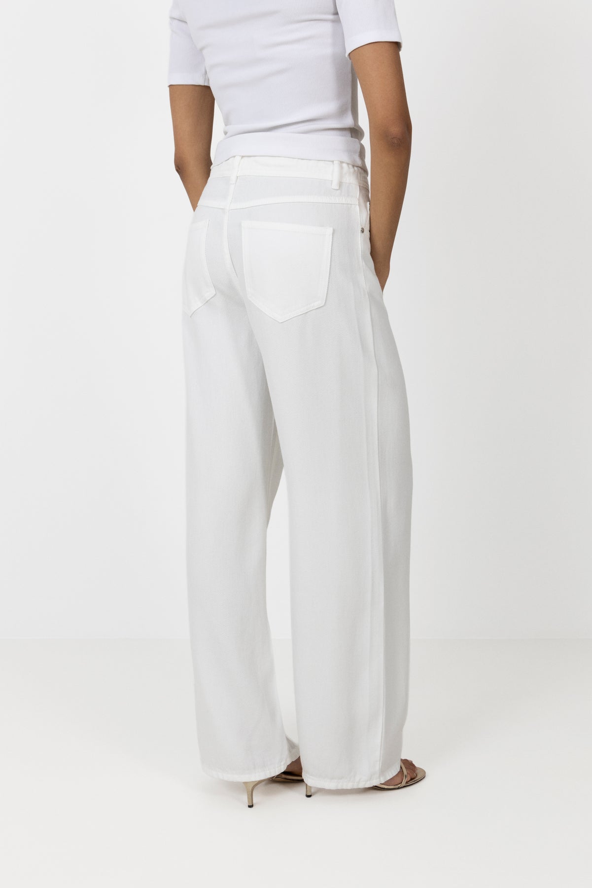 Irvine Denim Jeans - White