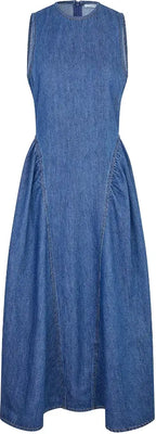 Lukana Denim Dress - Blue Denim