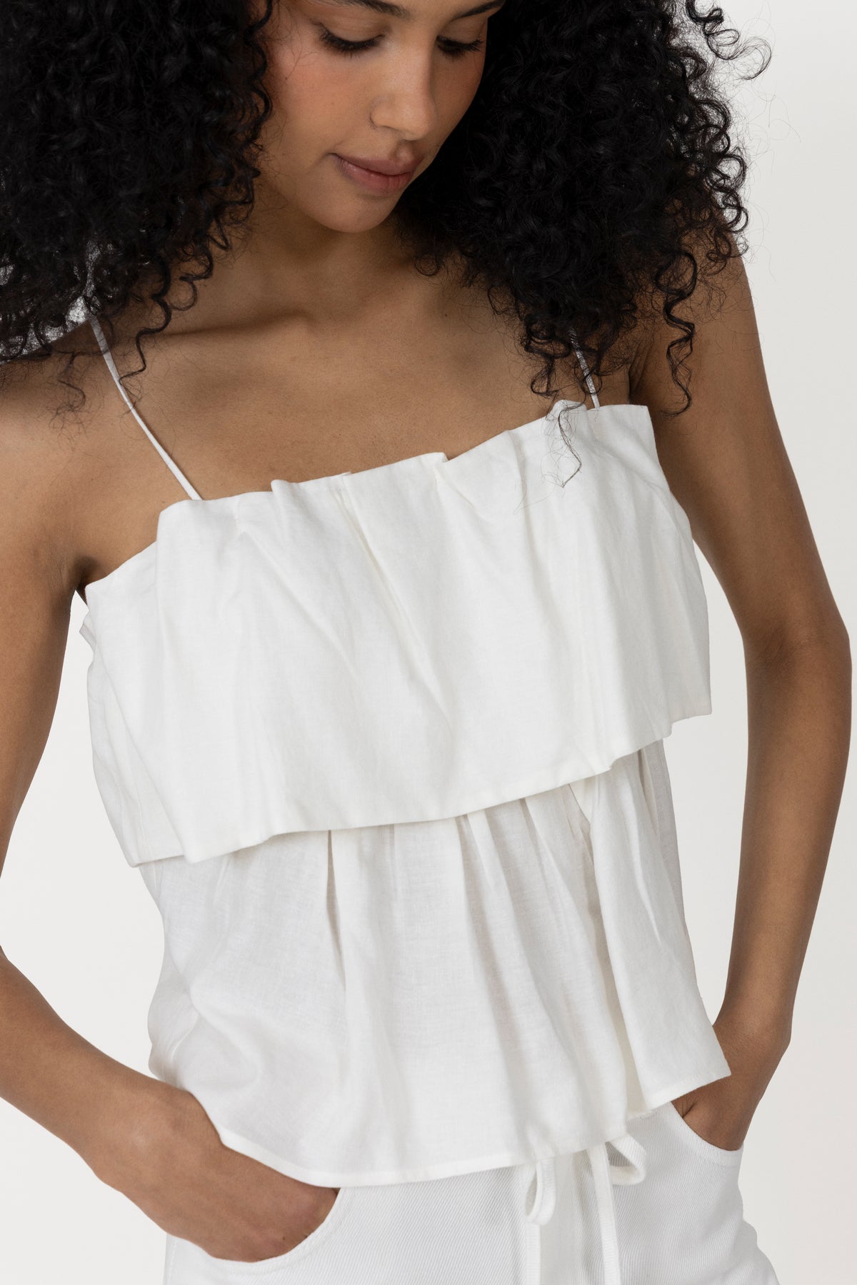 Aie Top - White Alyssum