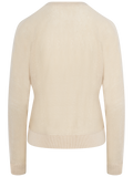 Jane Linen Ls Bat Knit Cardigan - Sandshell
