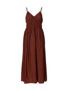 Jackie Regular Strap Ankle Dress B - Cherry Mahogany