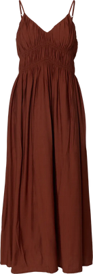 Jackie Regular Strap Ankle Dress B - Cherry Mahogany
