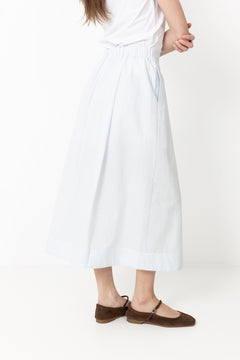 Hannah Hw Midi Skirt B - Cashmere Blue Stripes