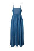 Janna Regular Sl Ankle Dress B - Medium Blue Denim