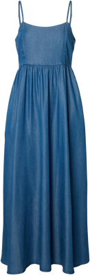 Janna Regular Sl Ankle Dress B - Medium Blue Denim