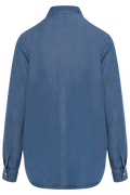 Janna-Viva Ls Shirt - Medium Blue Denim