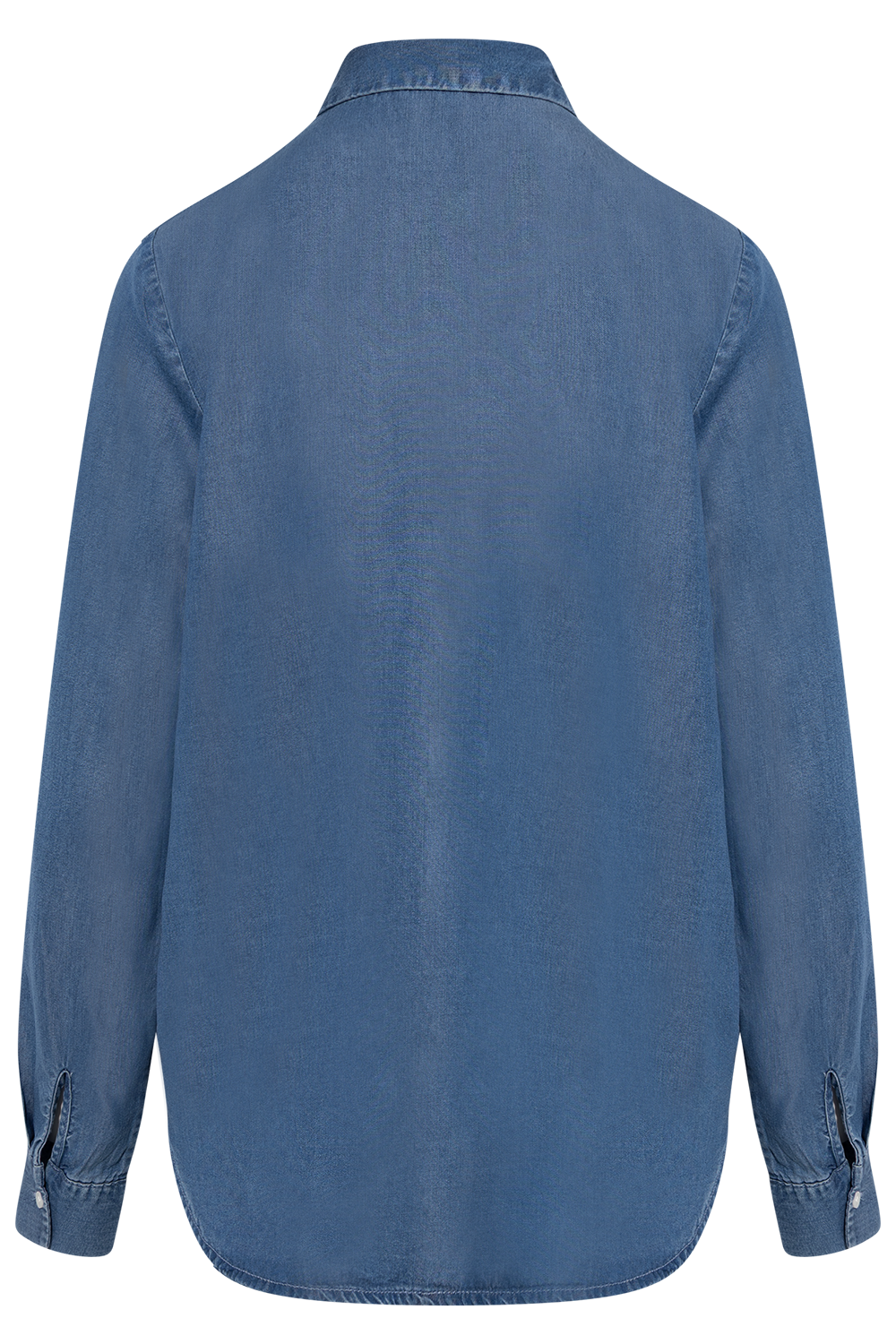 Janna-Viva Ls Shirt - Medium Blue Denim