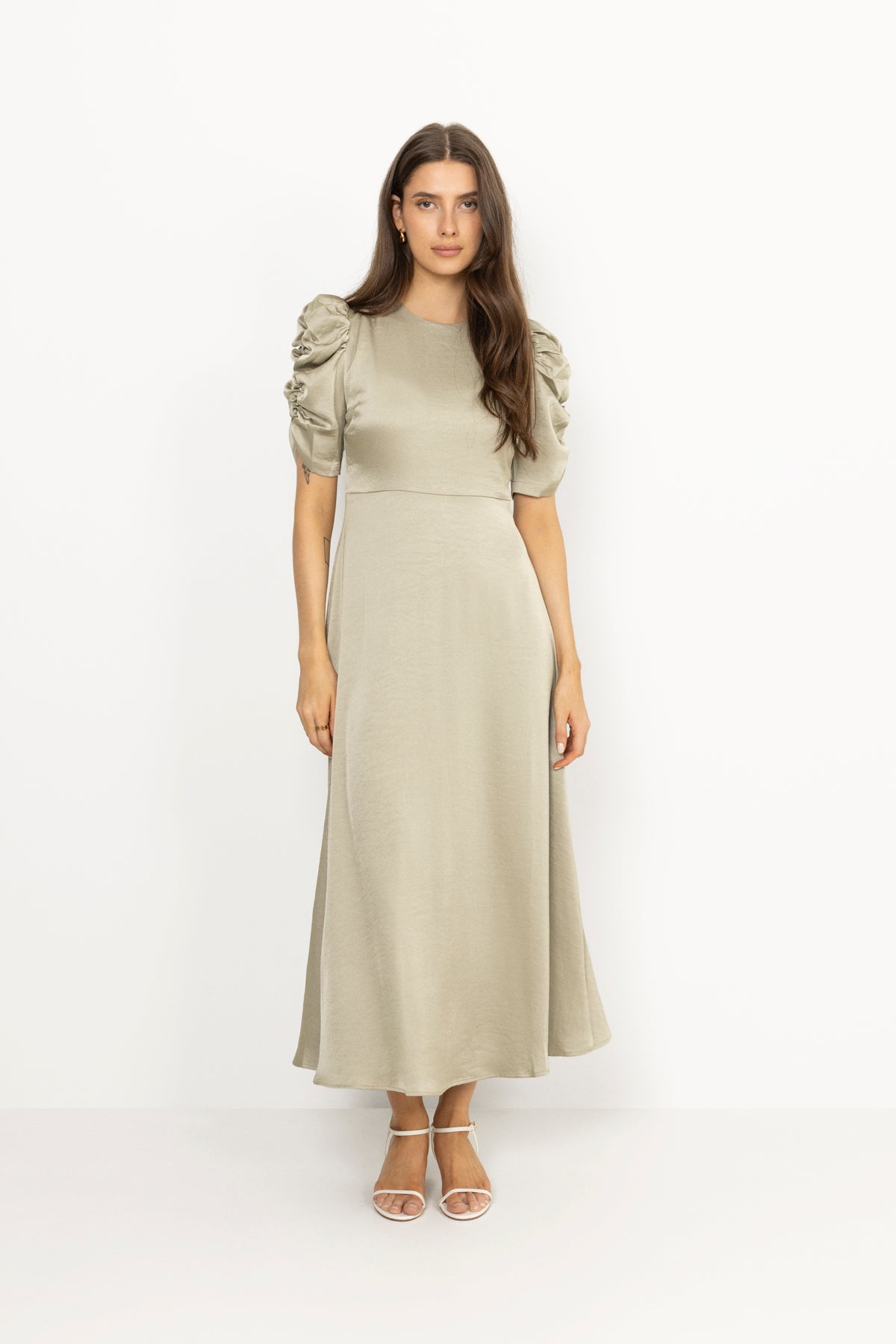Benuti Solid Dress - Light Green