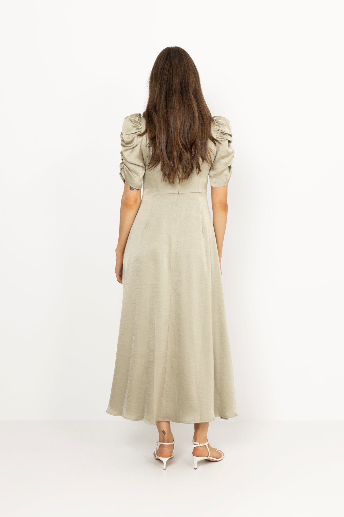 Benuti Solid Dress - Light Green