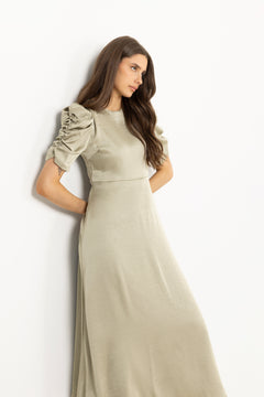 Benuti Solid Dress - Light Green