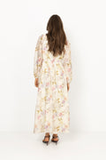 Silfi Vintage Flower Dress - Off White