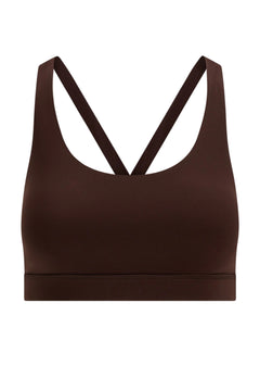 Cloudform® Crossback Sports Bra - Espresso