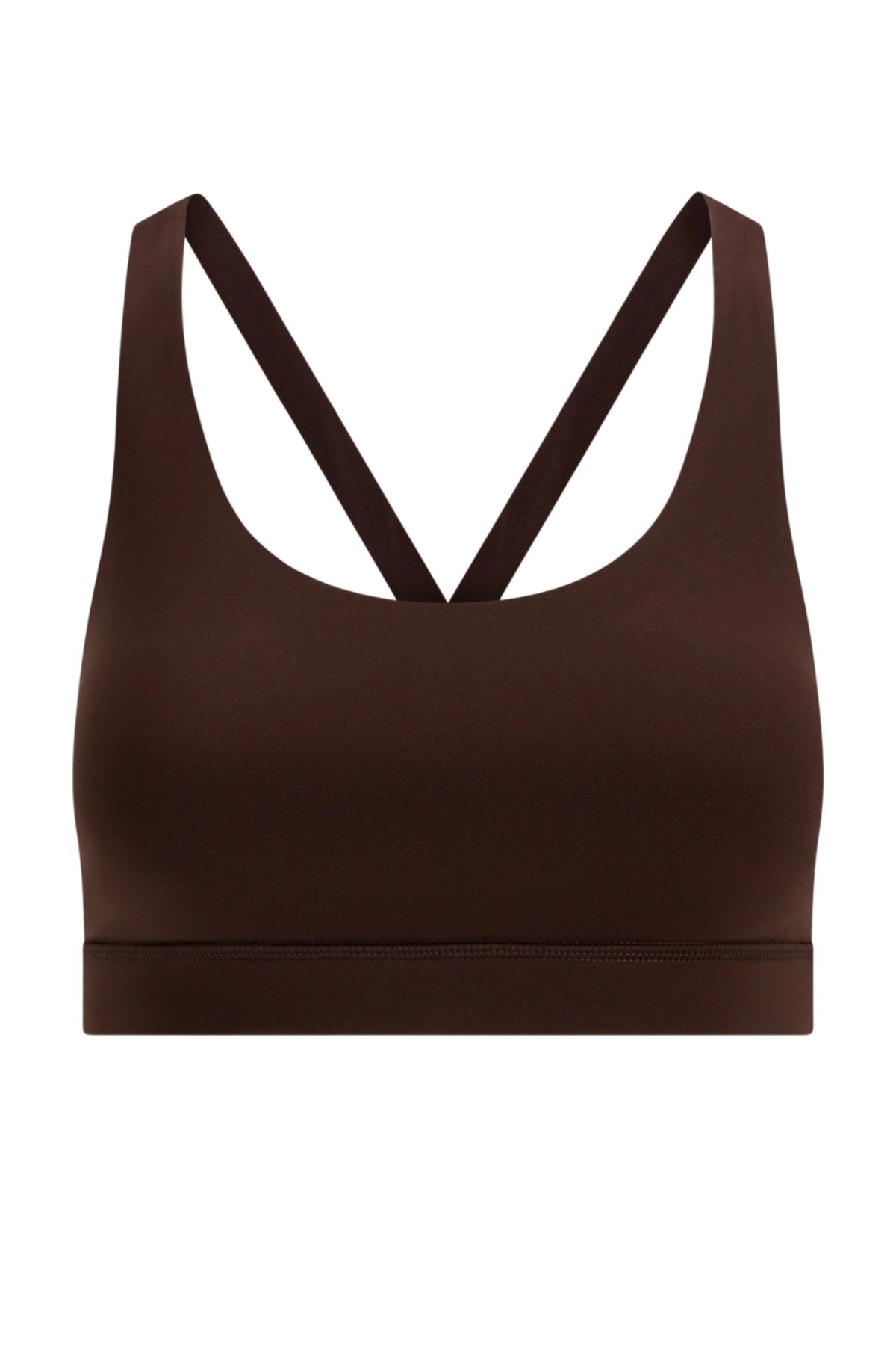 Cloudform® Crossback Sports Bra - Espresso