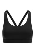Cloudform® Crossback Sports Bra - Mineral Black