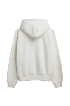 W. Racquet Club Zip Hoodie - White W. Vintage Blue