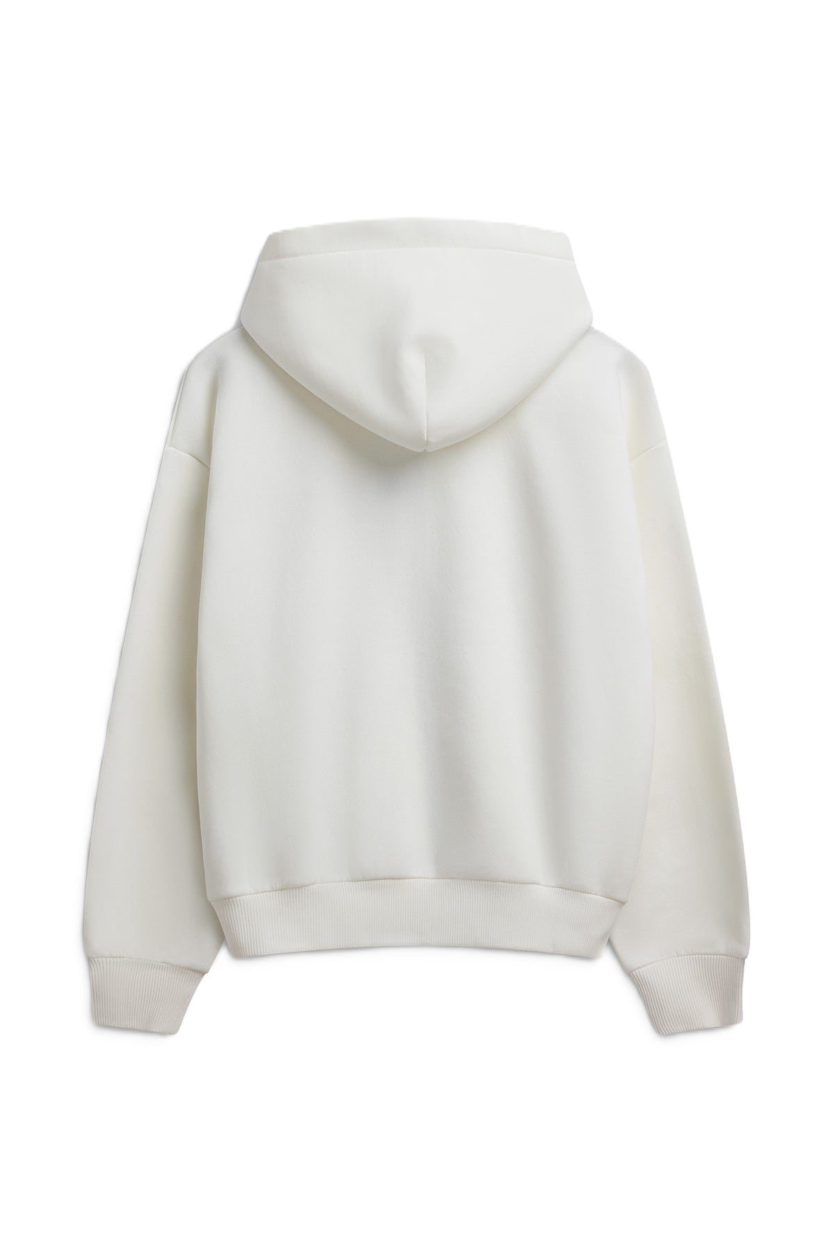 W. Racquet Club Zip Hoodie - White W. Vintage Blue