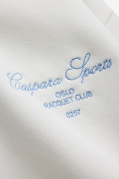 W. Racquet Club Zip Hoodie - White W. Vintage Blue