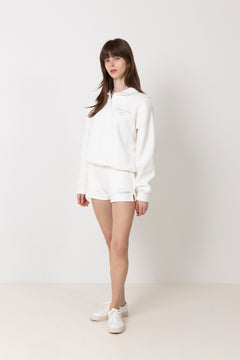 W. Racquet Club Shorts - White W. Vintage Blue