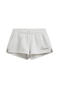 W. Racquet Club Shorts - Grey Melange W. Dark Olive