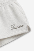 W. Racquet Club Shorts - Grey Melange W. Dark Olive