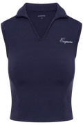 W. Racquet Club Polo Top  - Navy
