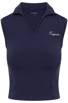 W. Racquet Club Polo Top  - Navy