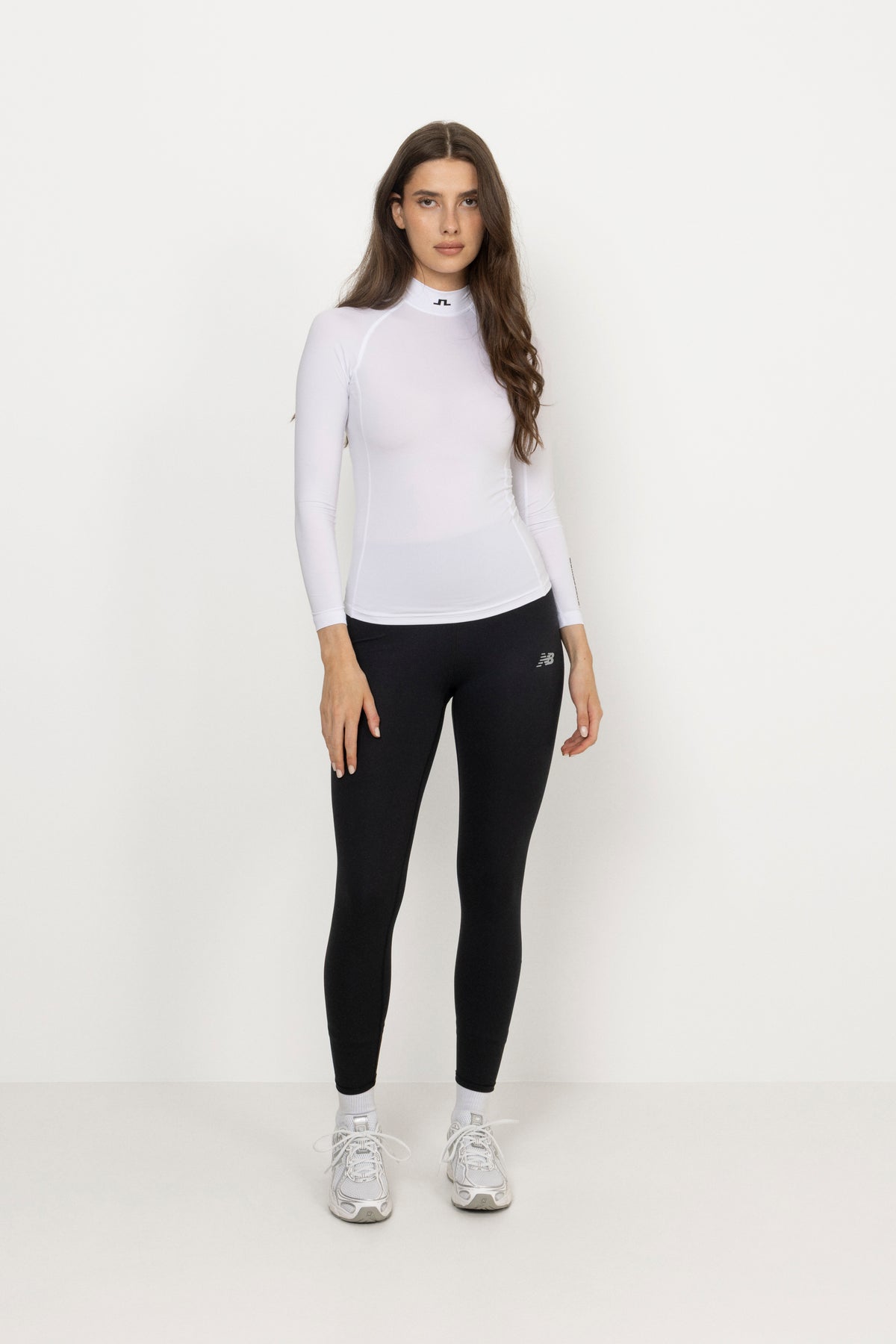 Ella Compression Top - White