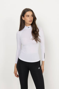 Ella Compression Top - White