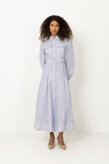 Colide Shirt Dress - French Blue