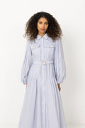 Colide Shirt Dress - French Blue