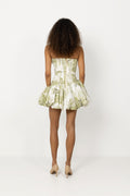 Chromatic Mini Dress - Olive Native Floral